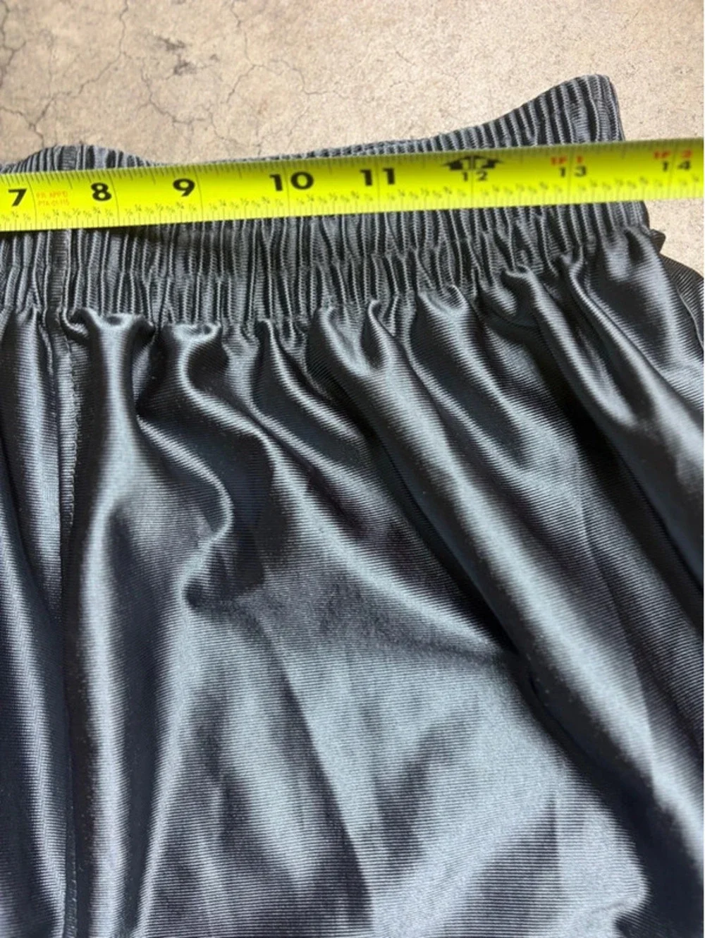 Y2K vintage light blue w metallic shiny gray long baggy basketball Jordan shorts